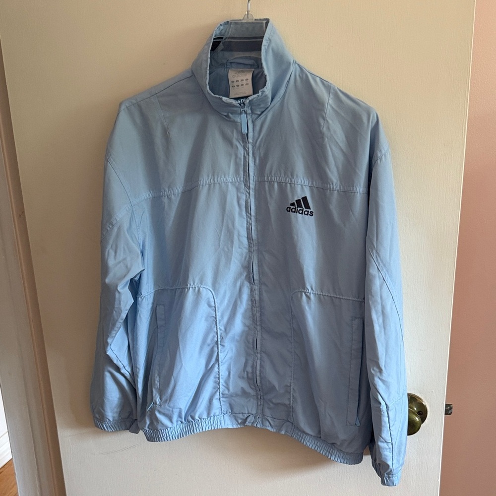 adidas Light Blue Women's Jacket